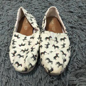 Toms Zebra Print